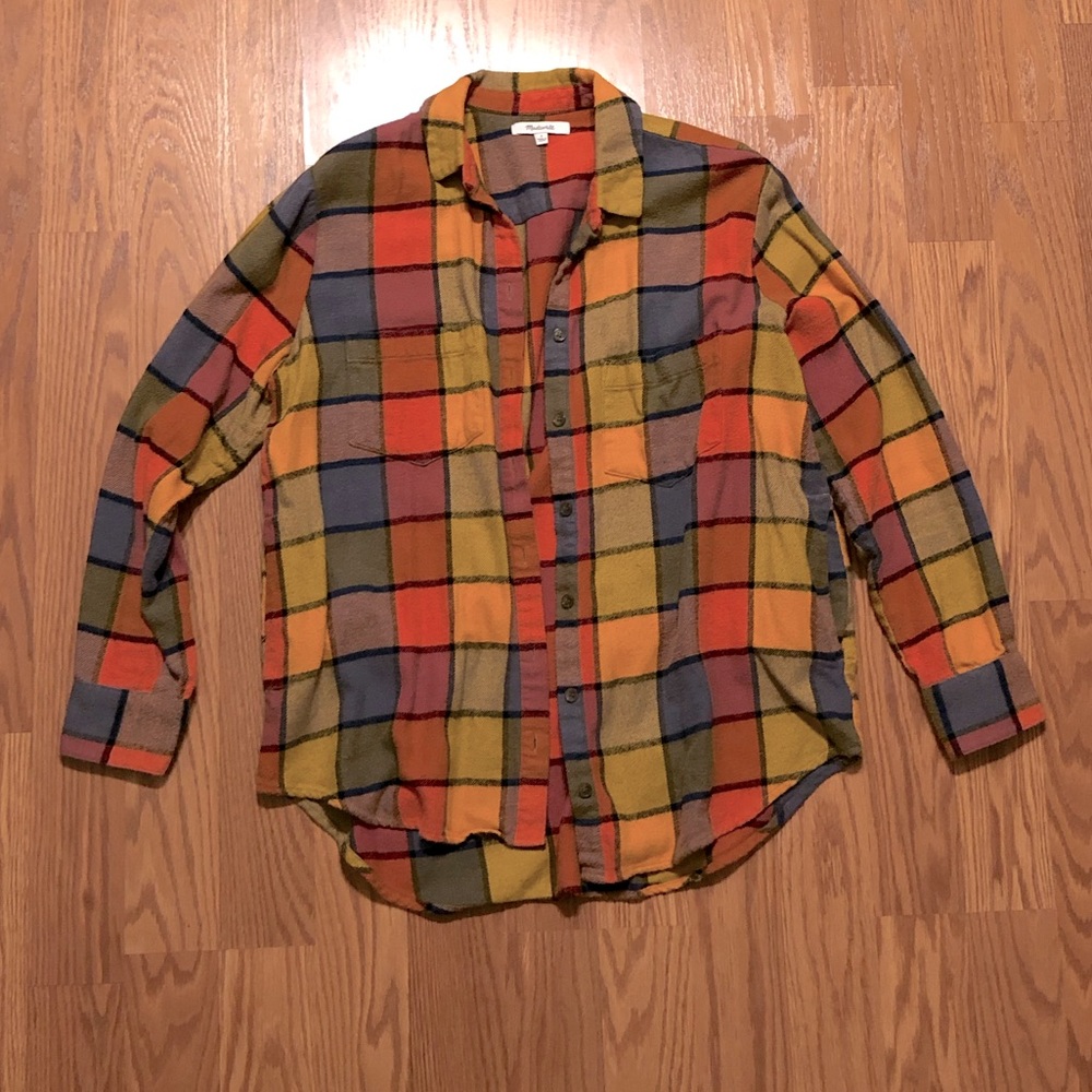 Madewell Emmy Plaid Sunday Flannel